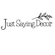 Just Saying Decor logo