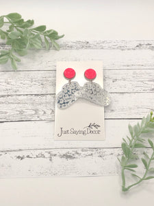 Cowgirl Bling Hat Earrings