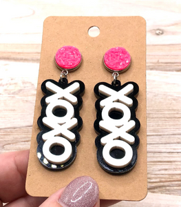 XOXO Dangle Earrings